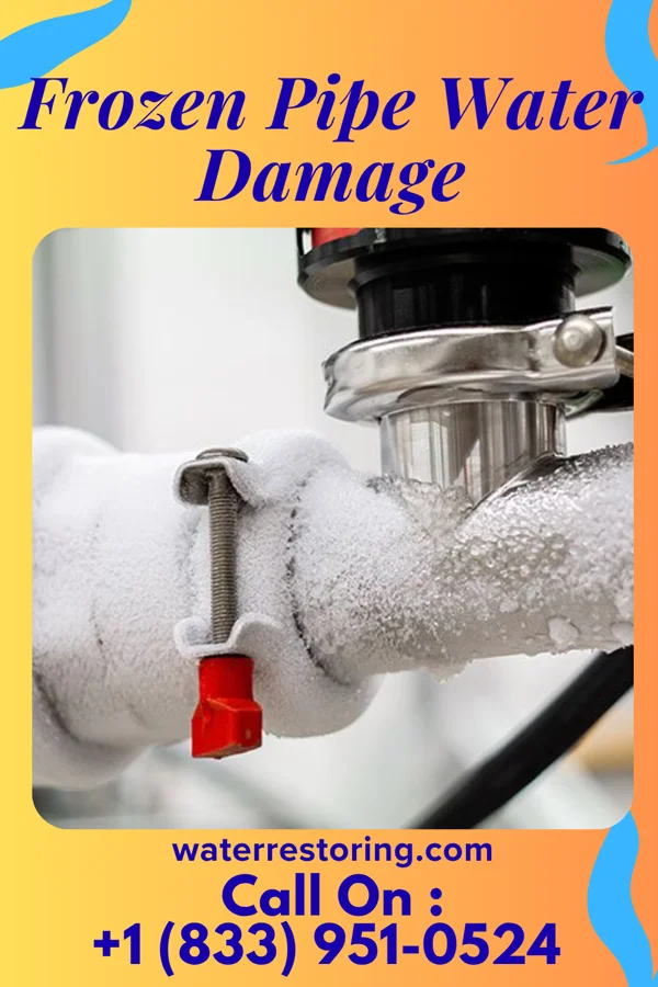 Frozen Pipe Water Damage in Vining, IA